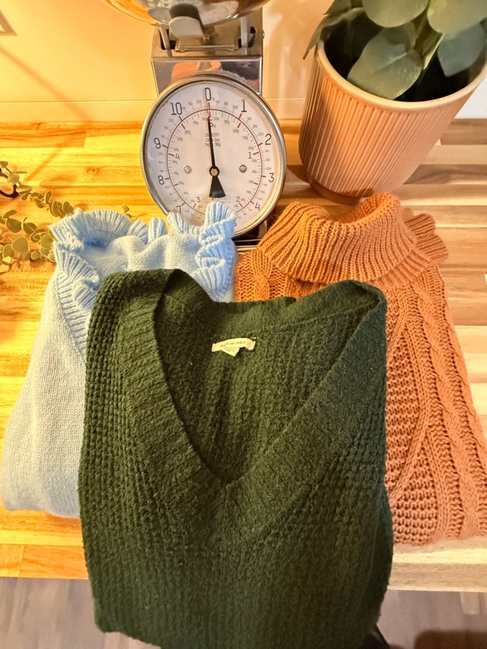 Bundle of Sweaters American Eagle Outfitters, SHEIN, blue original